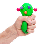 NeeDoh Panic Pete Green Squeezed